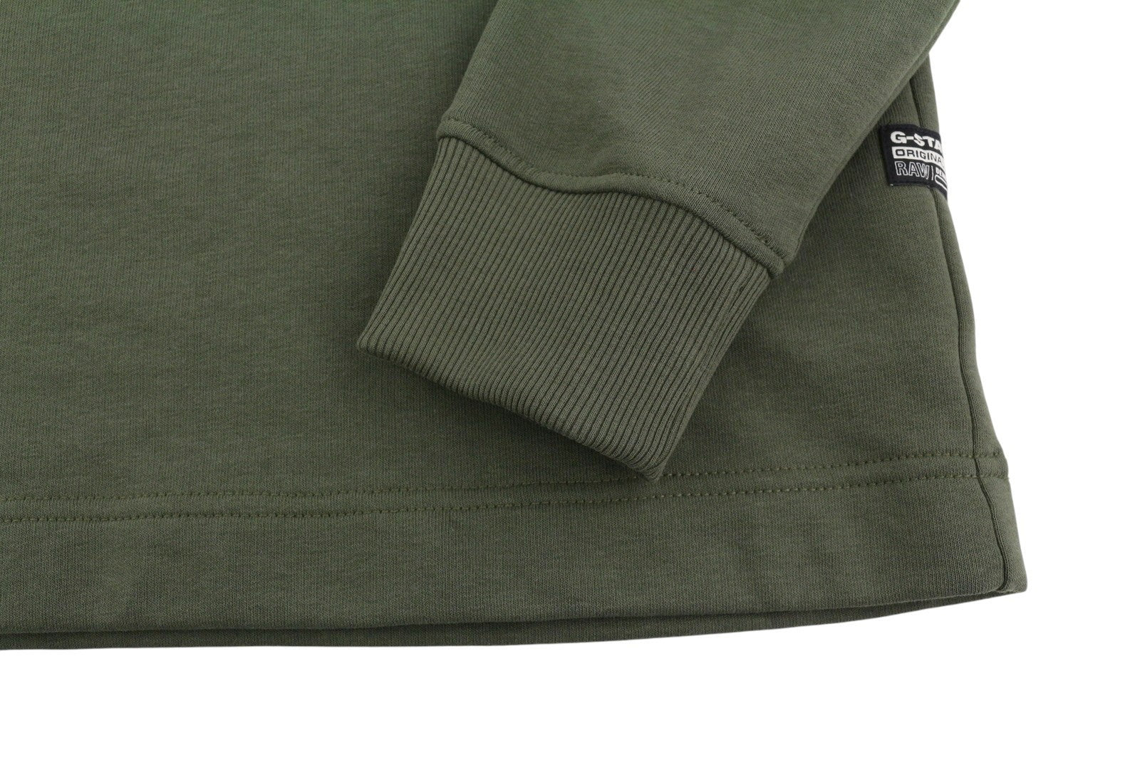 G-STAR Core Crew L/S Men Sweatshirt XL Grey Crew Neck Pull On Long Sleeve