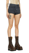 Jeans Zip-Off Axl Slim With Leather Legs