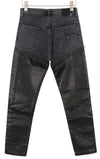 Jeans Zip-Off Axl Slim With Leather Legs