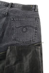 Jeans Zip-Off Axl Slim With Leather Legs