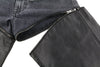 Jeans Zip-Off Axl Slim With Leather Legs