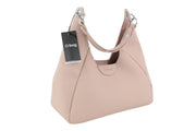 O BAG Ginevra Women Bag OS Light Pink Lined Hobo Crossbody Magnetic Closure