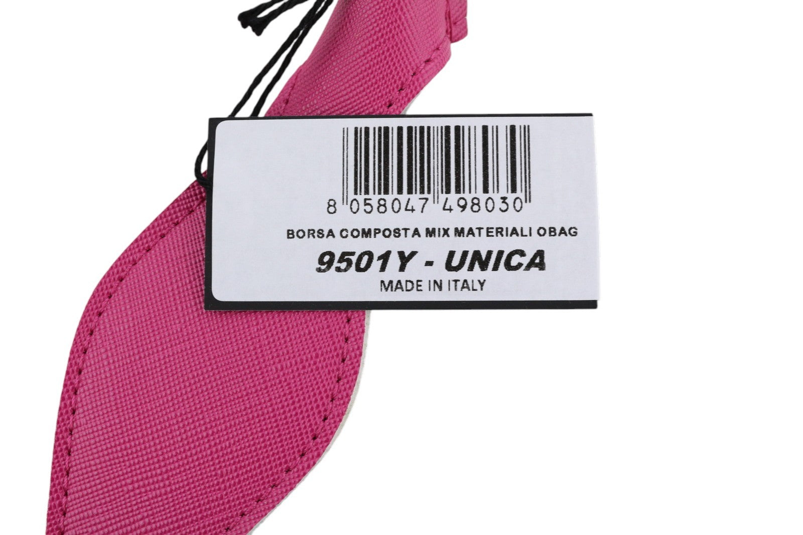 O BAG Women Bag OS Grey Soft Inner Zip Pouch Double Handle Square Logo