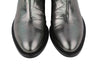 Grey Leather Boots
