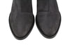 Grey Leather Boots