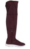Burgundy Leather Shoes