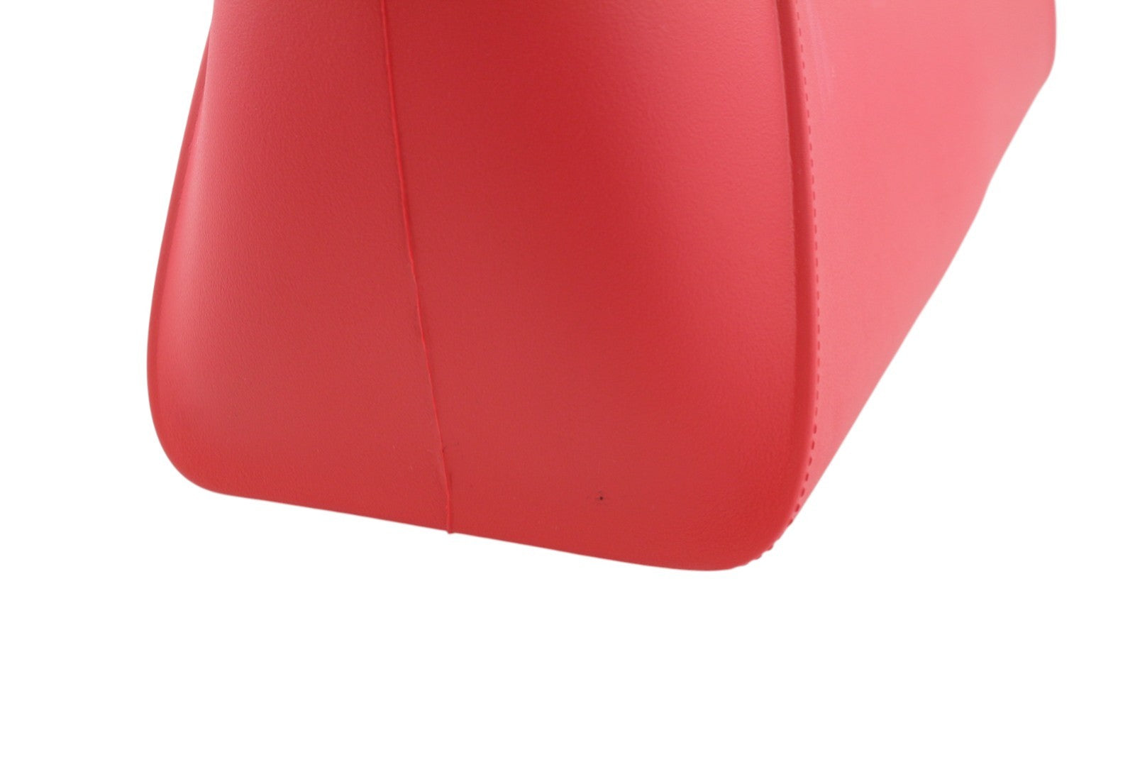 O BAG Unique Women Bag OS Red Textured Silicone Waterproof Double Handle Casual