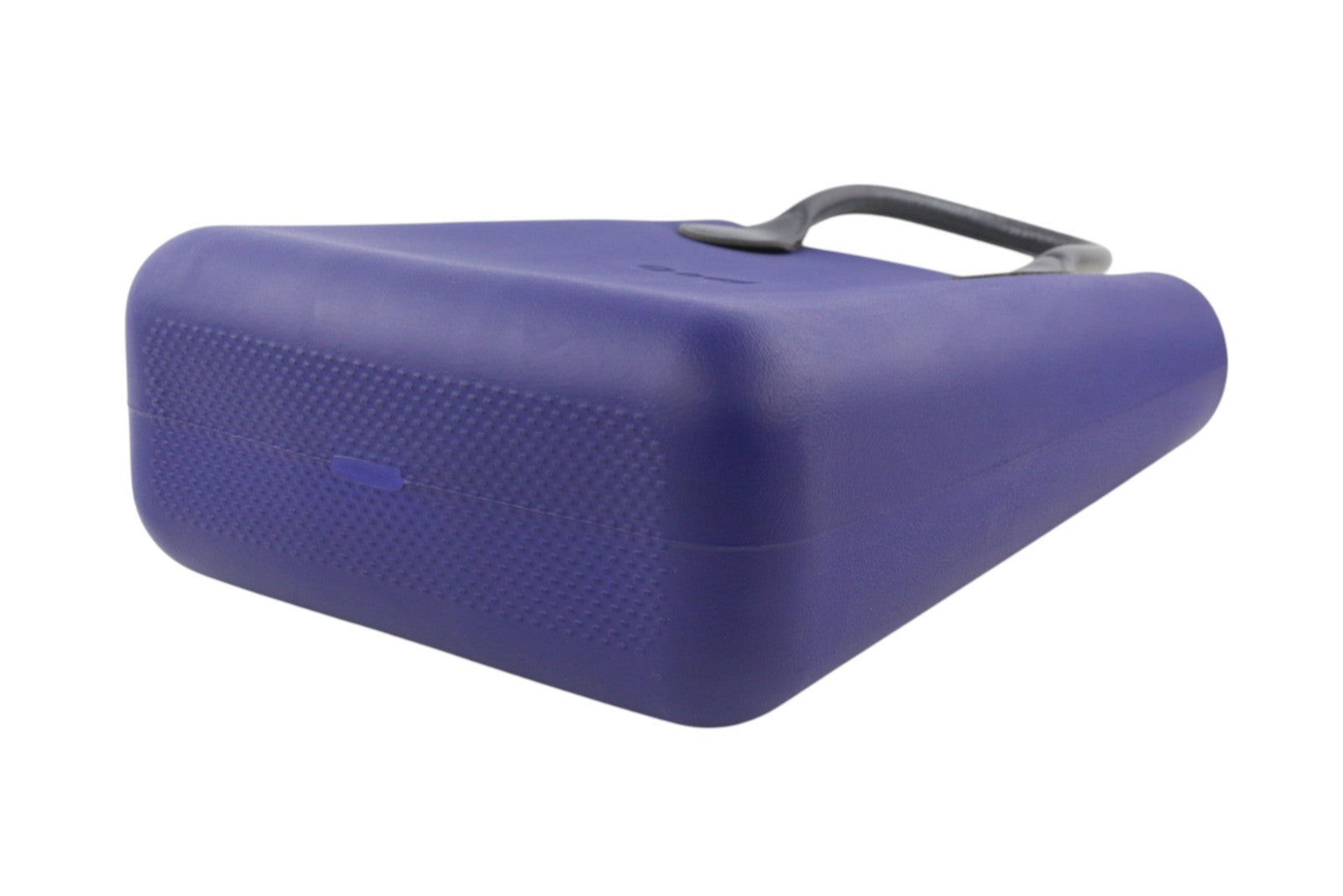 O BAG Chic Women Bag OS Blue Double Handle Mini Tote Inner Pouch Square Logo