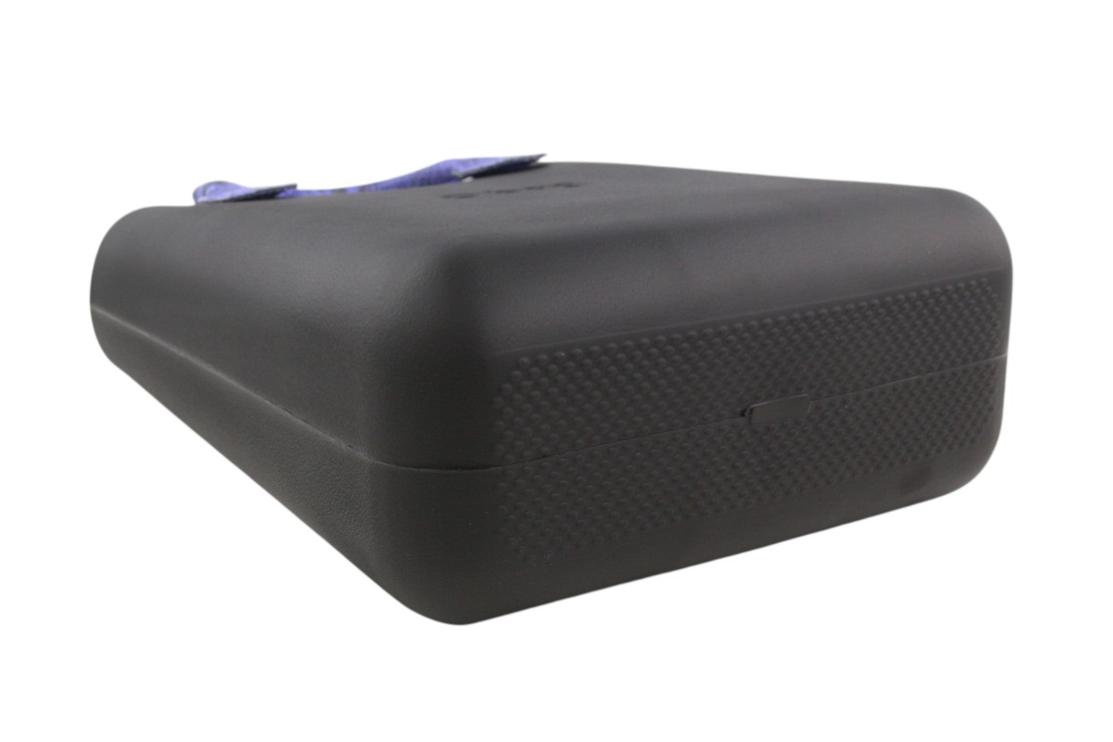 O BAG Chic Women Bag OS Black Purple Square Tote Inner Bag Logo Handles