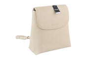 O BAG Zaino Women Bag OS Light Beige Double Handle Backpack Magnetic Closure