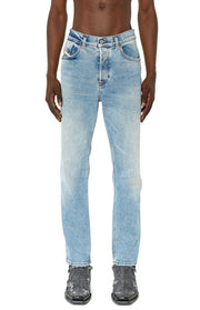 DIESEL 2005 D-Fining 09E86 Men Jeans W33/L30 Blue Distress Tapered Regular Fit