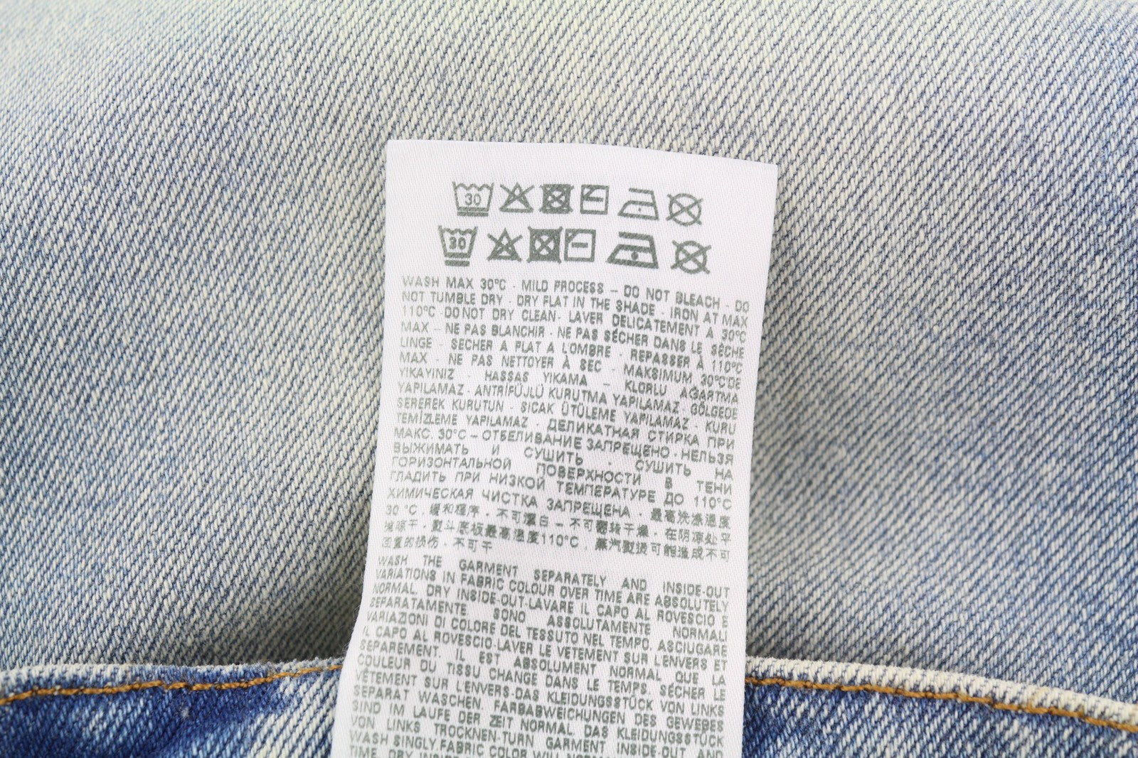 DIESEL 2005 D-Fining 09E86 Men Jeans W33/L30 Blue Distress Tapered Regular Fit