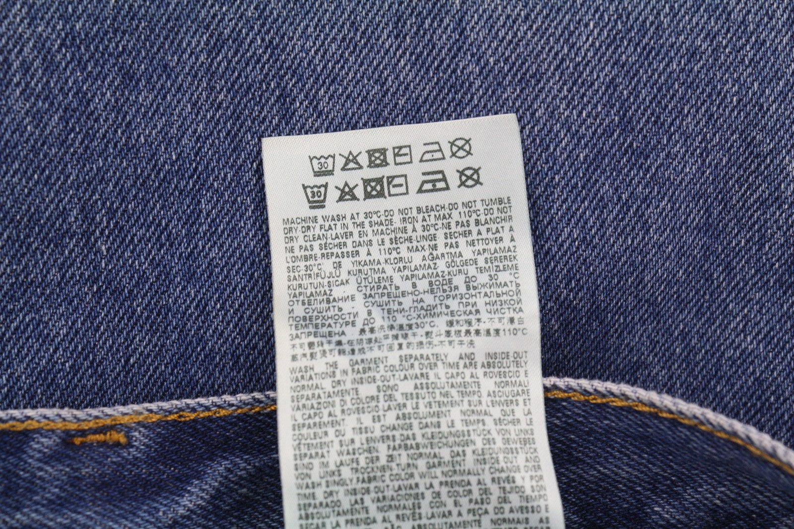 DIESEL 2020 D-Viker 0GYCT Men Jeans W31/L32 Blue Faded Straight Regular Fit