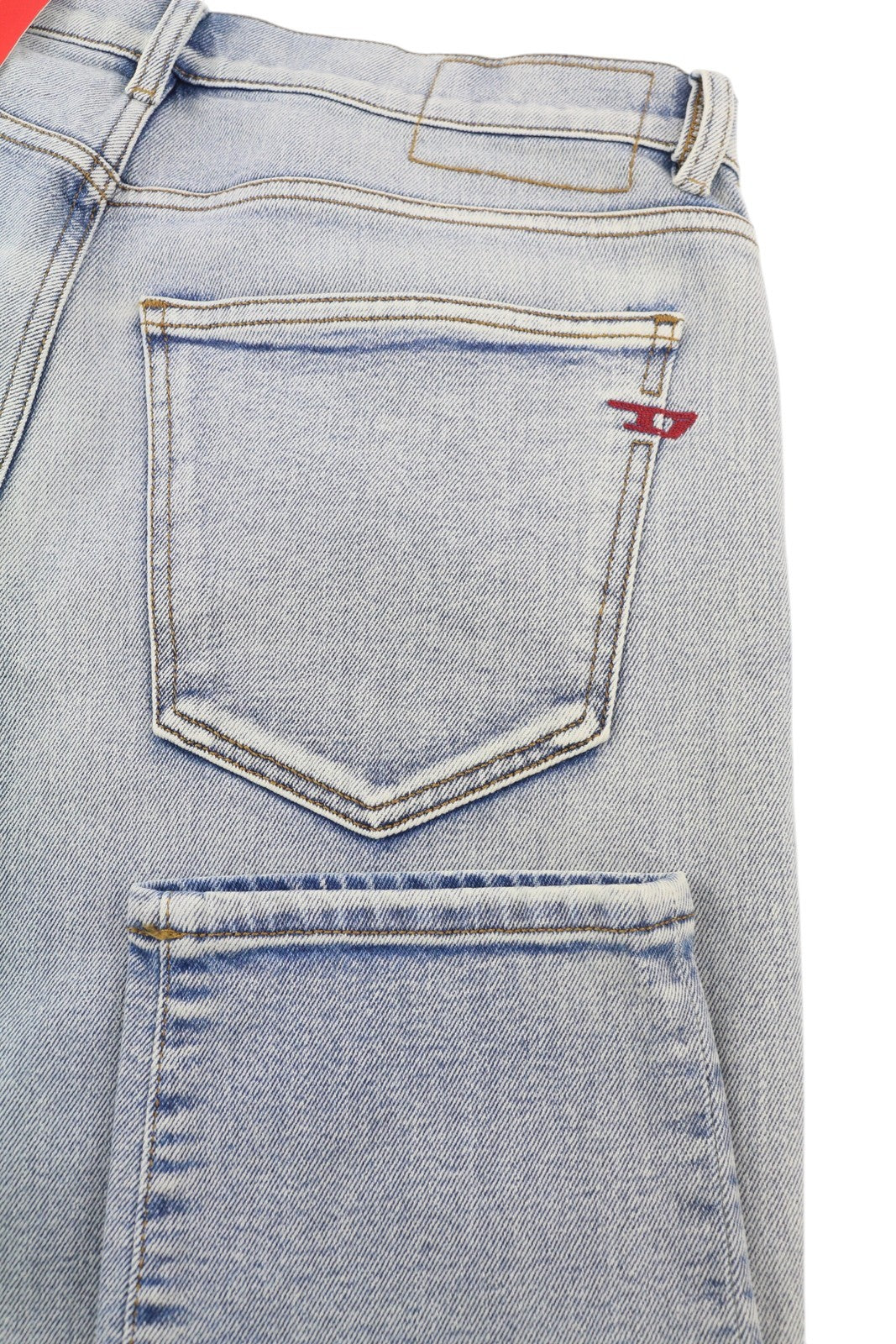 DIESEL 2019 D-Strukt 9C08L Men Jeans W31/L32 Blue Faded Slim Denim RRP350