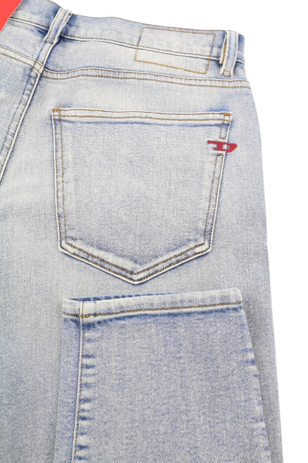 DIESEL 2019 D-Strukt 9C08L Men Jeans W30/L32 Blue Washed Slim Fit RRP350