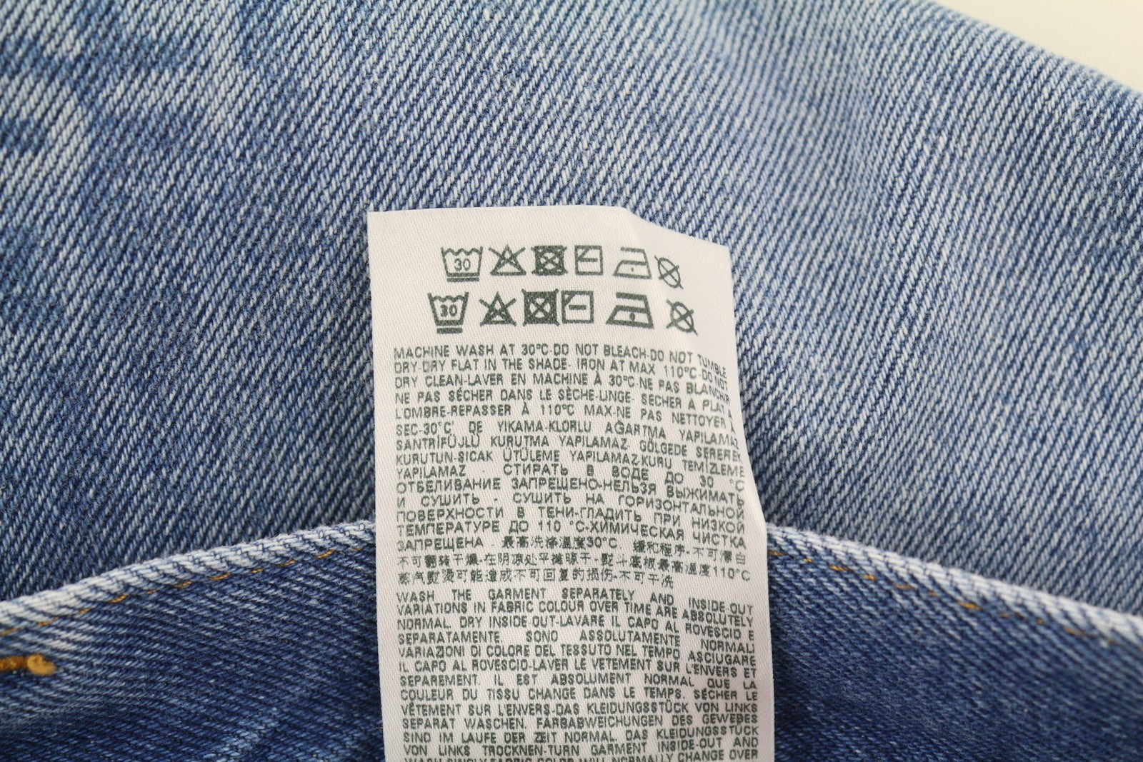 DIESEL 1995 007F5 Men Jeans W30/L32 Slim Straight Pattern Print RRP250