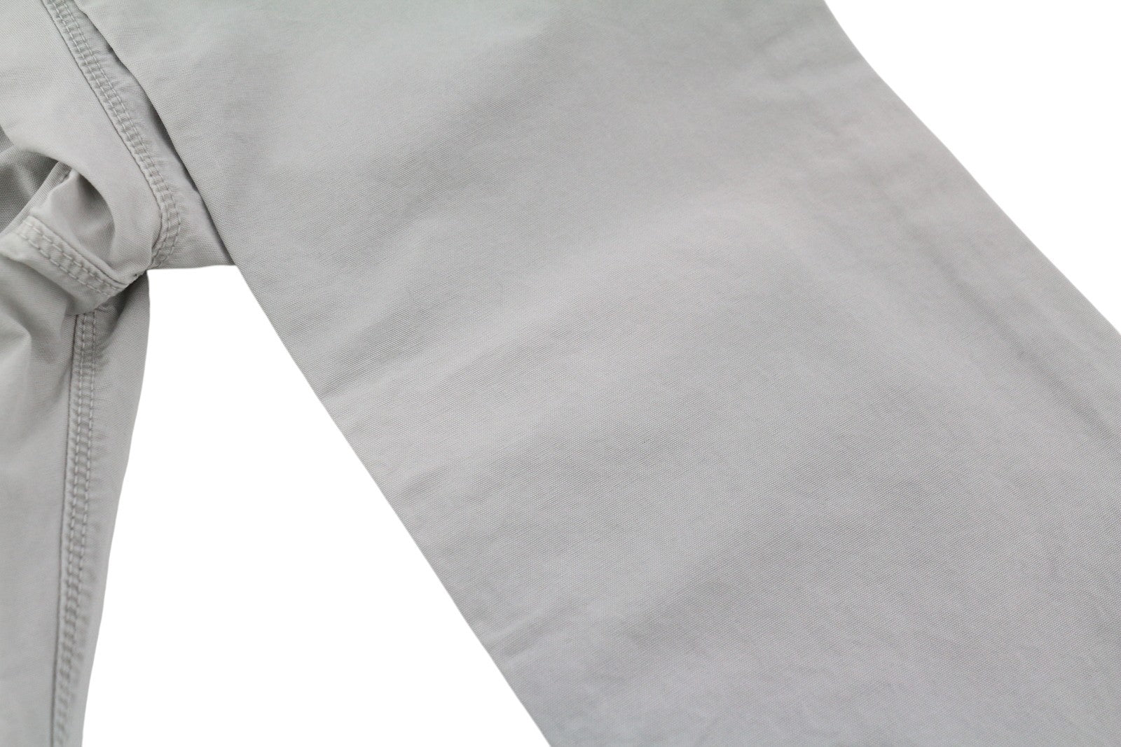 NUDIE JEANS Khaki Regular Men Trousers W32/L34 Organic Moon Dust Ripped Chino