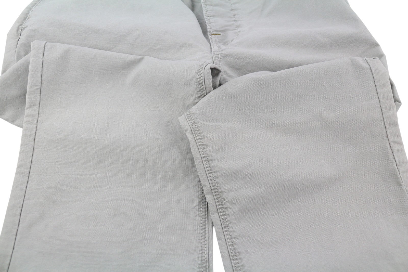 NUDIE JEANS Khaki Regular Men Trousers W32/L34 Organic Moon Dust Distress