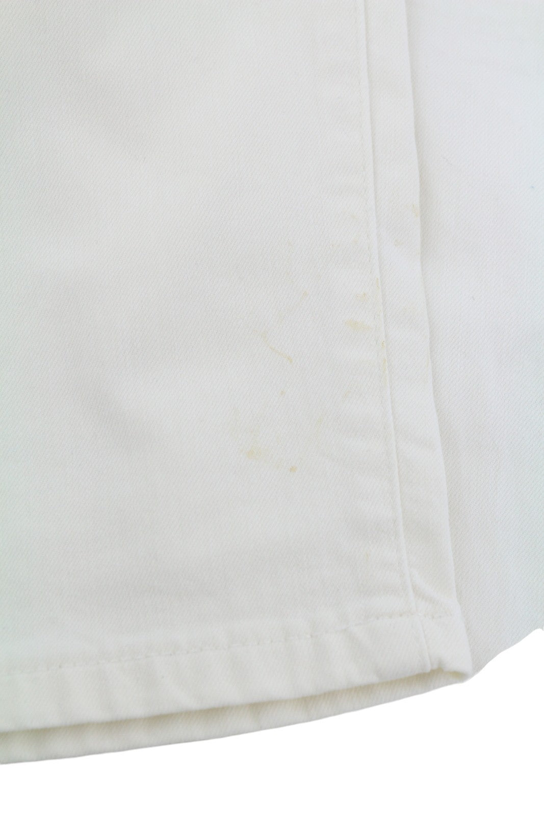 SCOTCH & SODA Ralston Men Jeans W32/L32 White Slim Button Fly Logo Denim