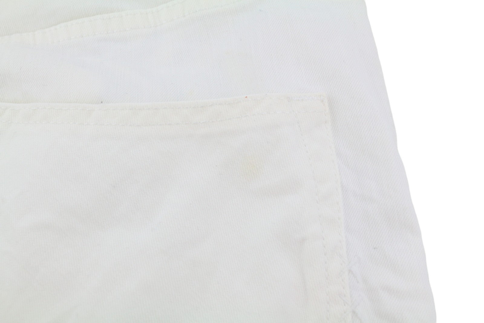 SCOTCH & SODA Ralston Men Jeans W32/L32 White Slim Button Fly Logo Denim