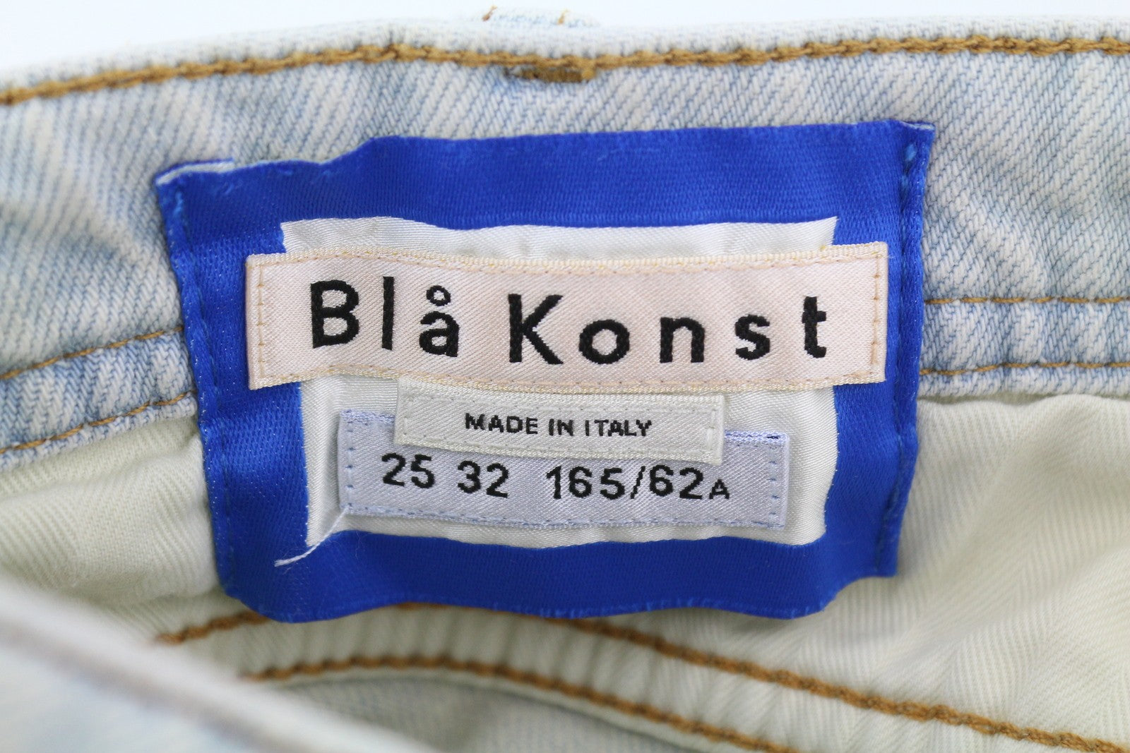 ACNE STUDIOS Bla Konst South Lt Blue Women Jeans W25/L32 Slim Faded Denim