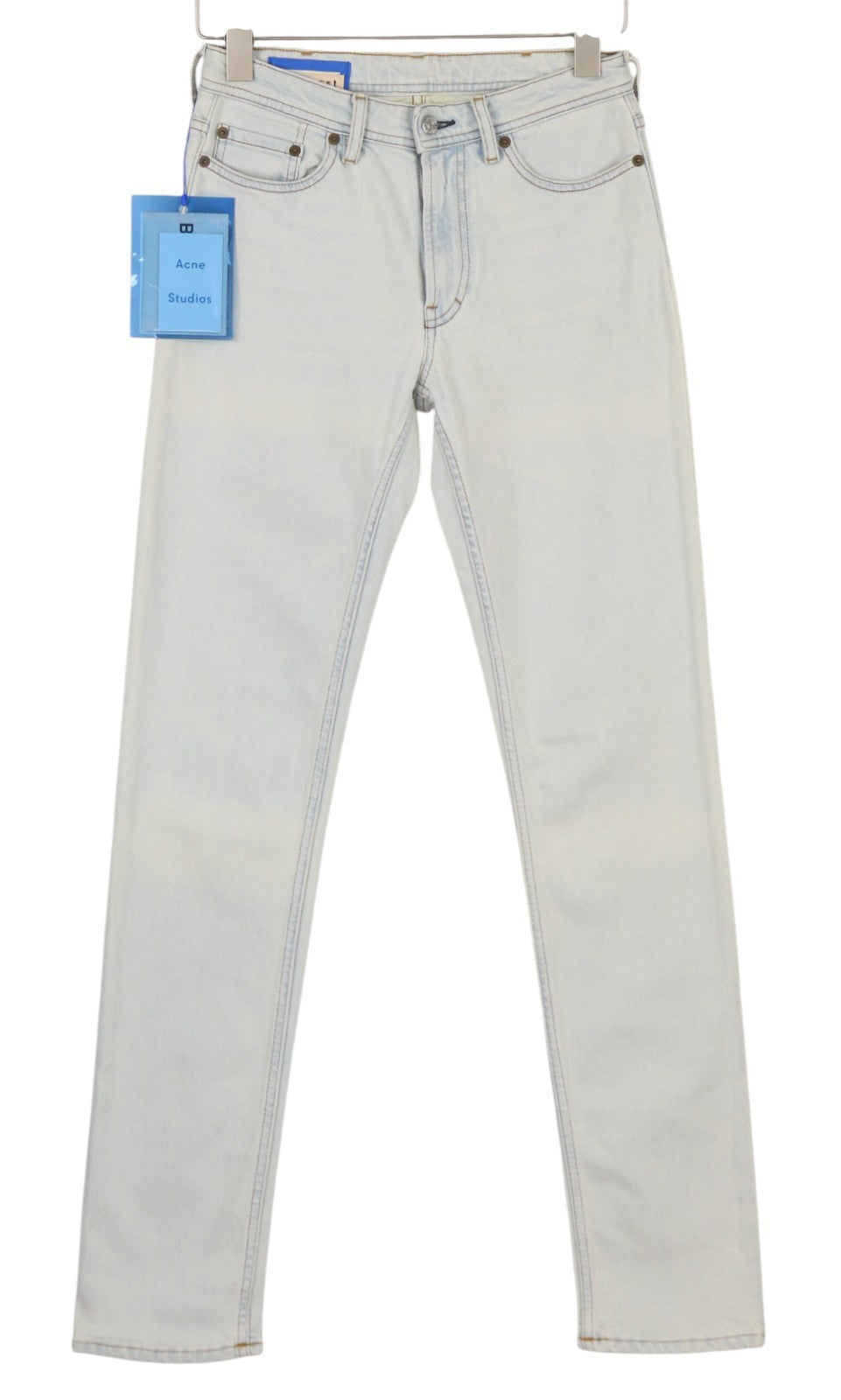 ACNE STUDIOS Bla Konst South Lt Blue Women Jeans W26/L34 Blue Washed Slim