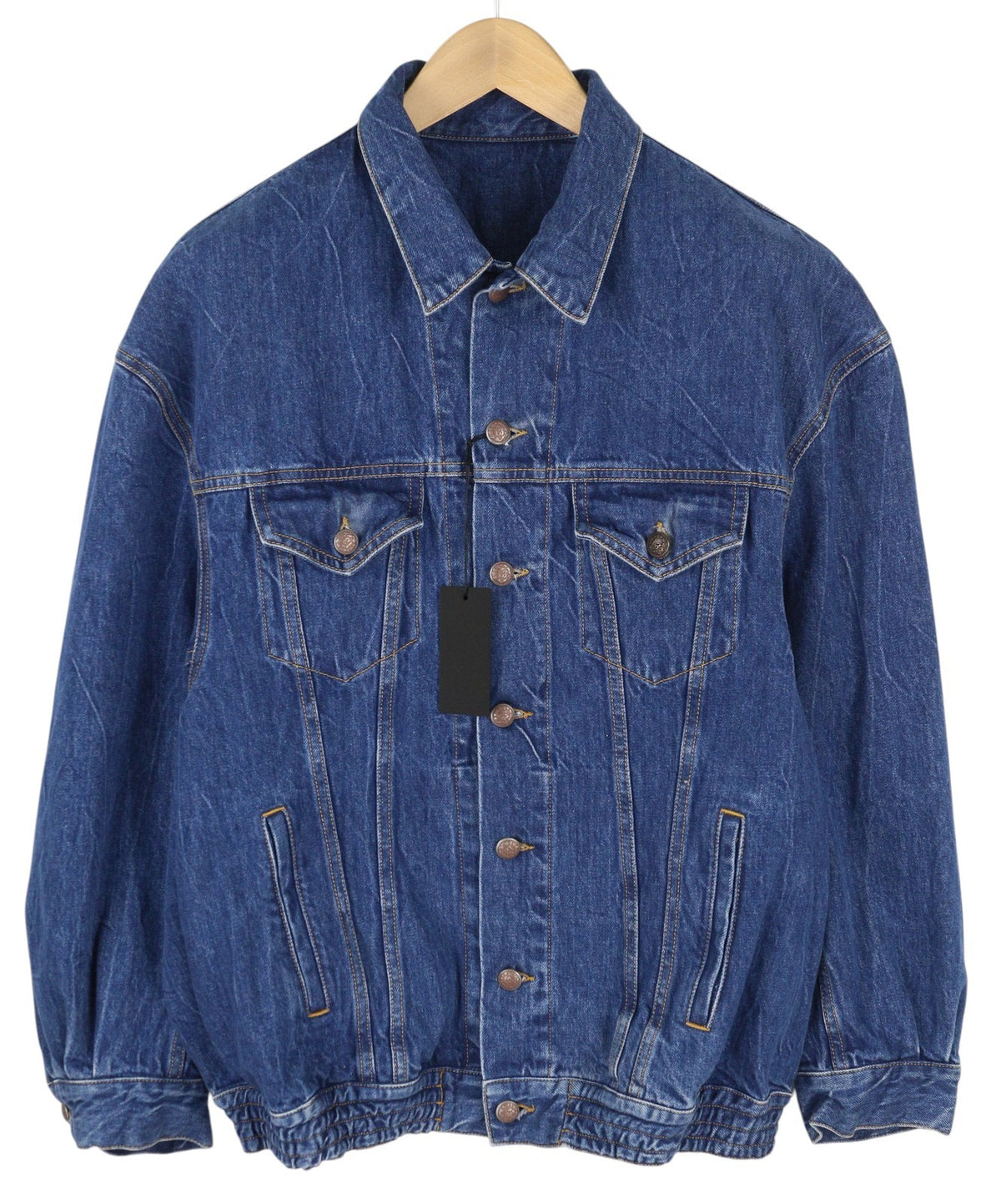 Jacket Cinched Waist Denim Trucker