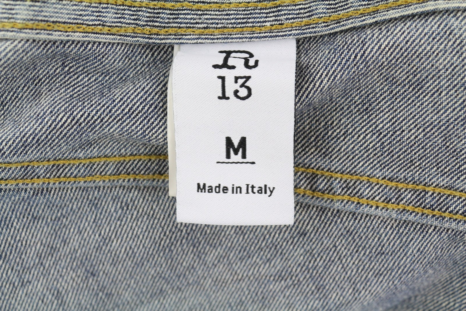 R13 Naomi Trucker Jkt Women Jacket M Kelly Heavyweight Shoulder Pad RRP699