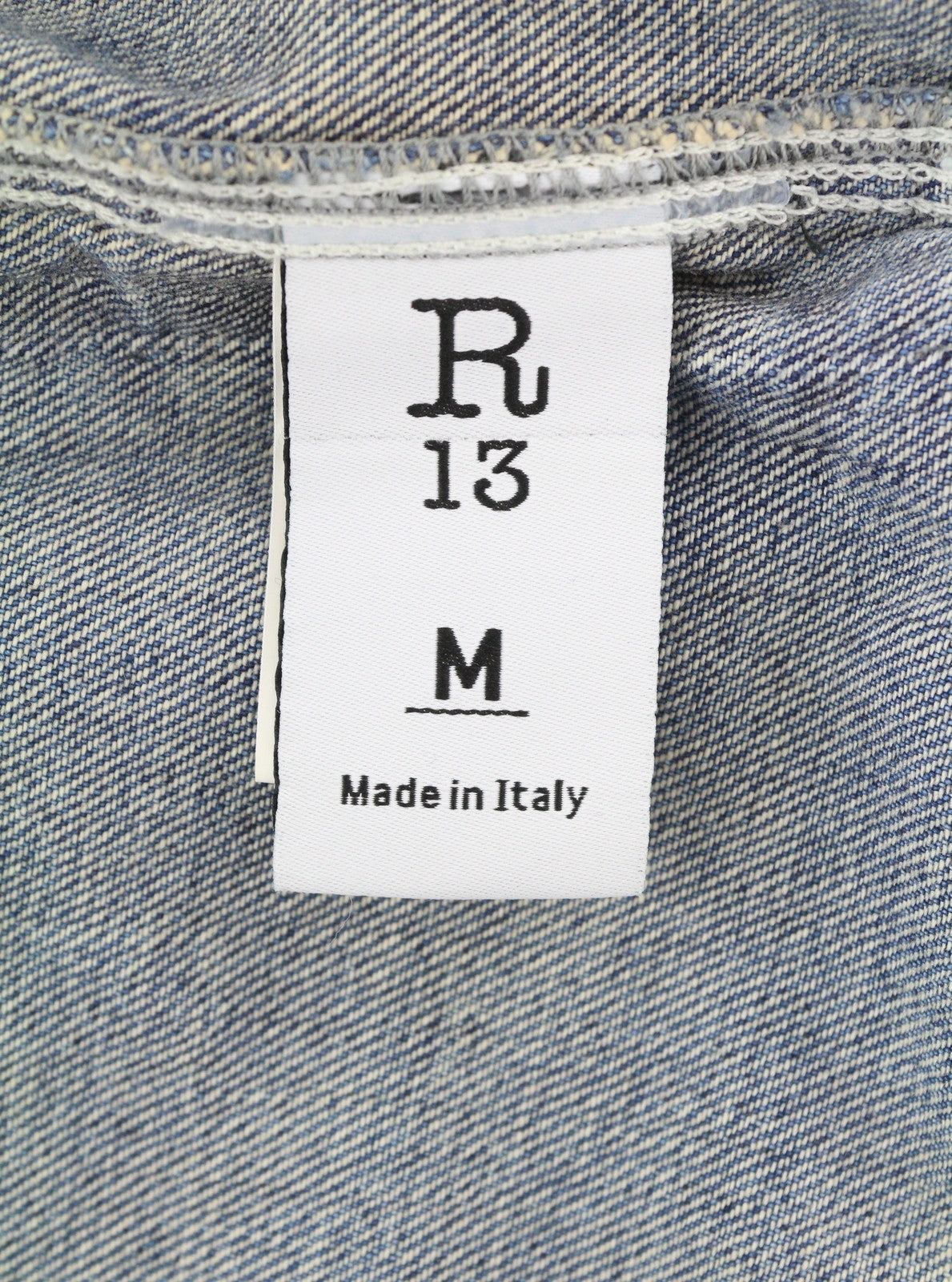 R13 Alice Double Shirt Women Jacket M Kellen Oversized Button-Up Faded Blue