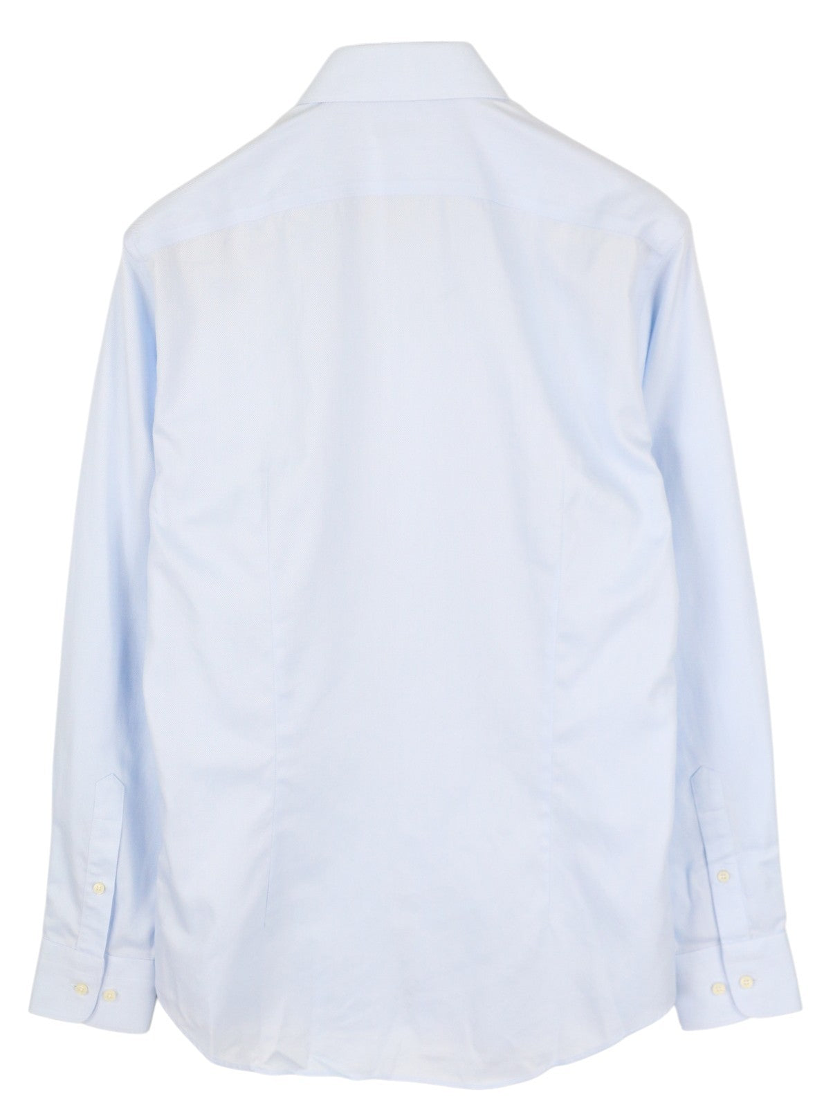 SUITSUPPLY Traveller Men Formal Shirt 41 / 16 Blue Extra Slim Buttoned