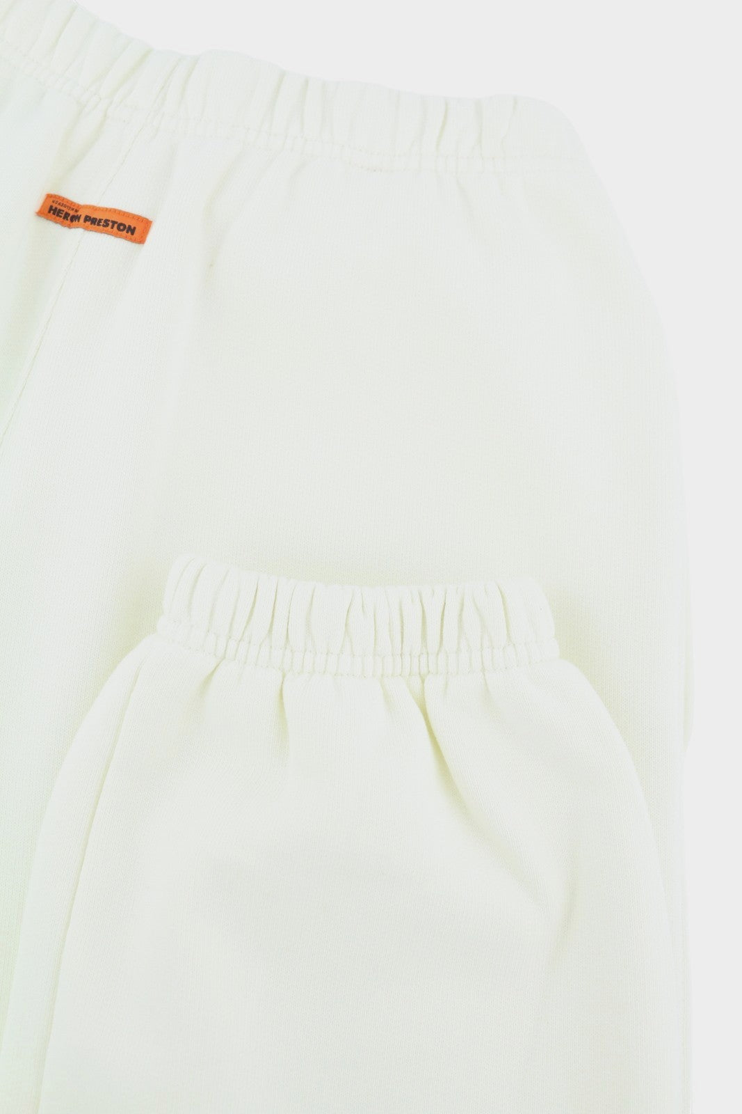 HERON PRESTON Real Estate Women Trousers S White Logo Sweatpants RRP365