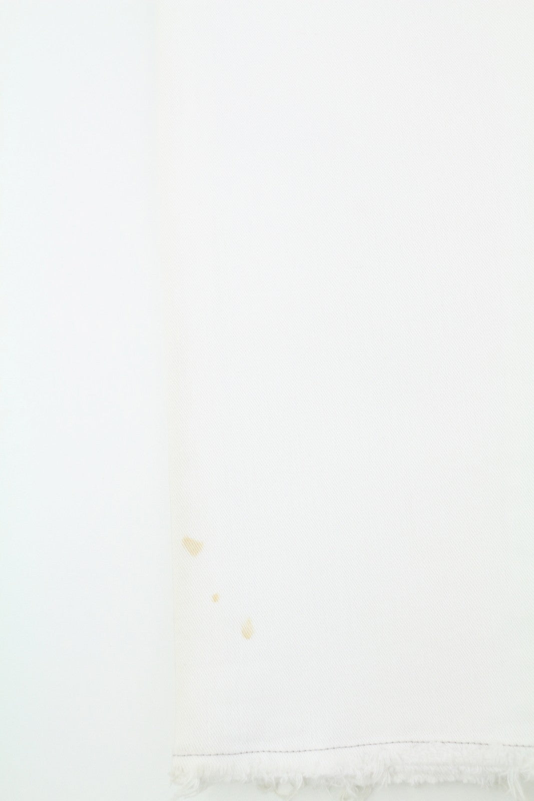 R13 Boy Straight Women Jeans 27 Bale White Cropped Ankle Light RRP499