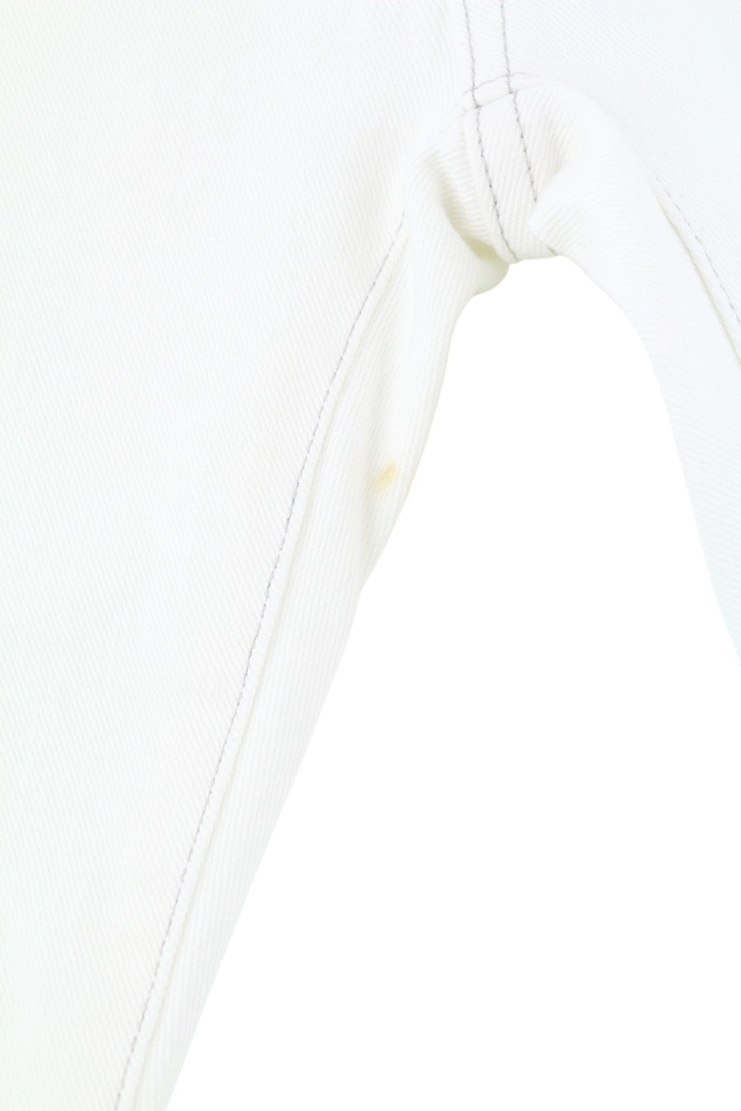 R13 Boy Straight Women Jeans 27 Bale White Cropped Ankle Light RRP499