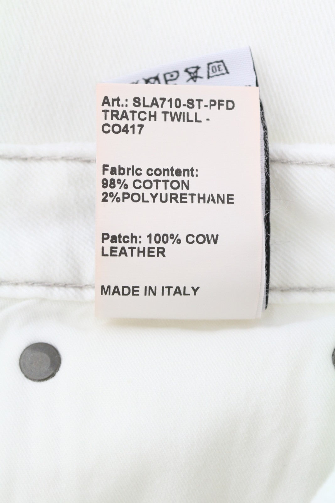 R13 Kick Fit Women Jeans 27 Bale White Cropped Flared Denim RRP499