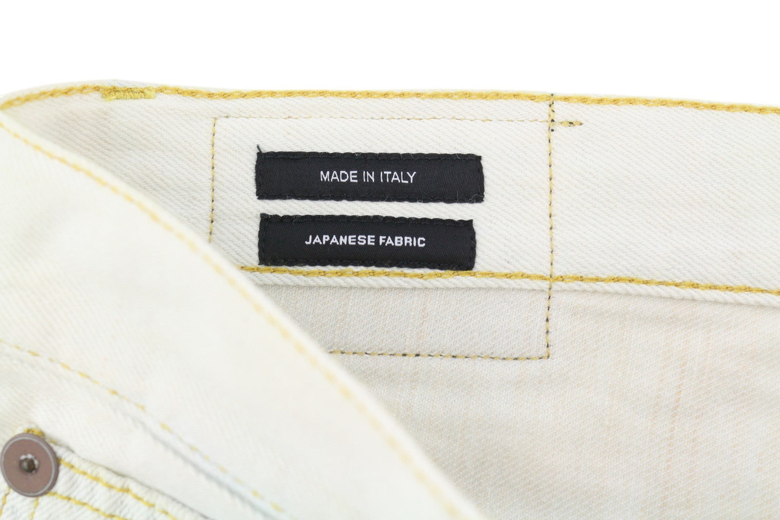 R13 Tailored Drop Women Jeans 27 Kinney Indigo Linen Cropped Relaxed RRP599