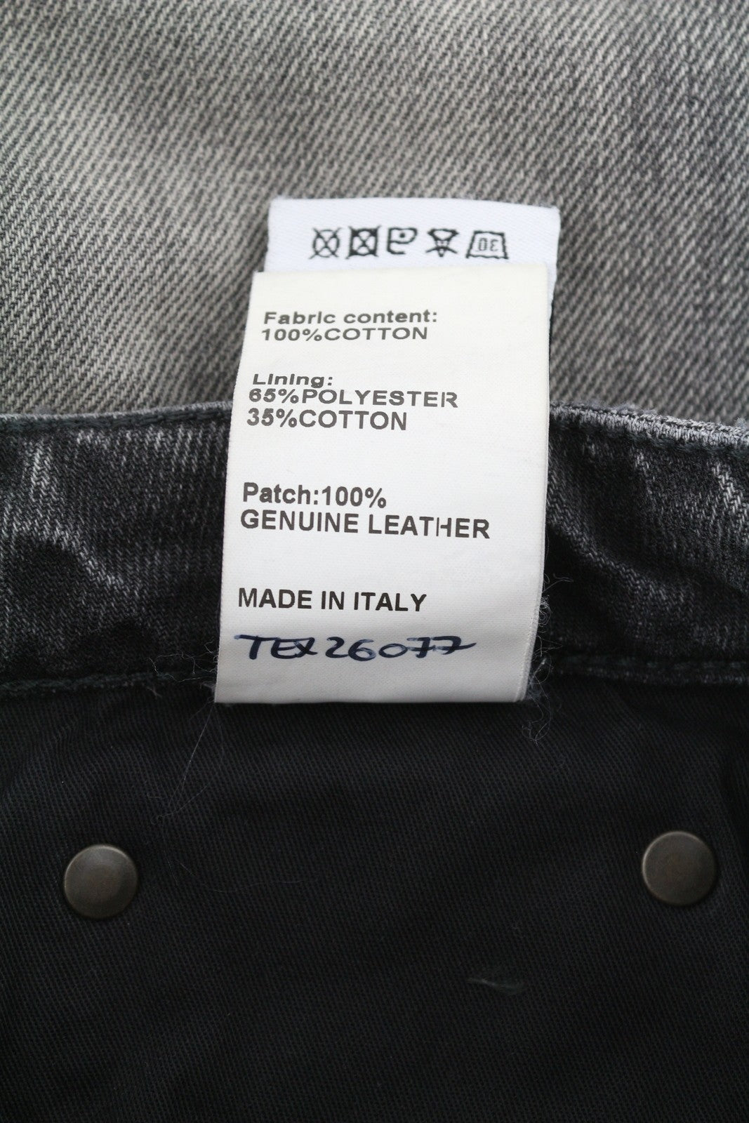 R13 Effie Women Jeans 25 Polaris Black Washed Faded Straight Zip Denim