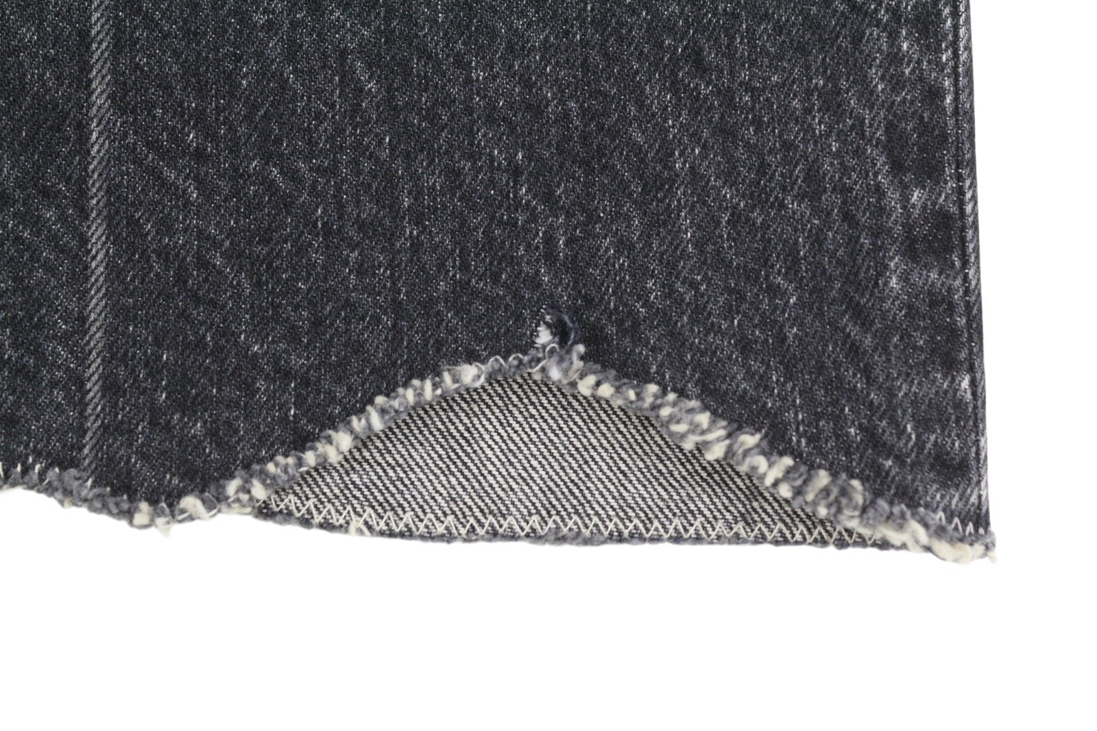 R13 Ankled D'Arcy Women Jeans 27 Everit Black Cropped Straight Faded Denim