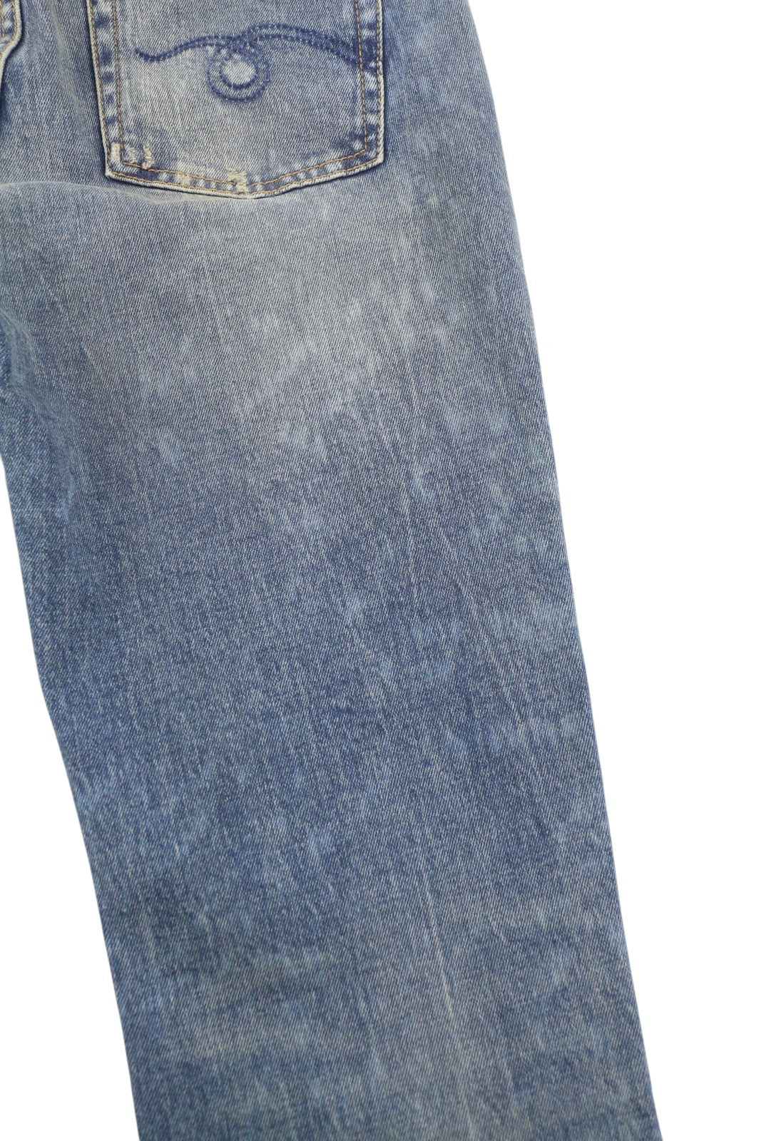 R13 Kick Fit Women Jeans 28 Kelly Stretch Washed Faded Ankle RRP699