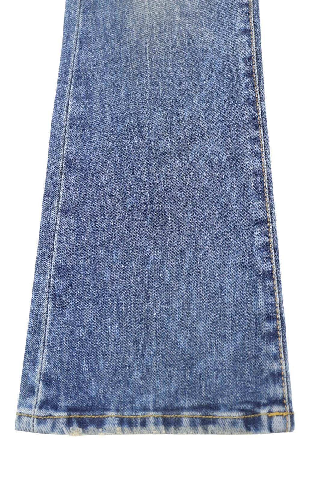 R13 Kick Fit Women Jeans 24 Kelly Stretch Washed Faded Cropped Ankle RRP699