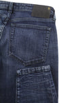 R13 Alison Skinny Women Jeans 27 Howell Indigo Cut Hem Black Washed Denim