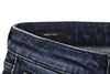 R13 Alison Skinny Women Jeans 27 Howell Indigo Cut Hem Black Washed Denim