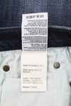 R13 Alison Skinny Women Jeans 27 Howell Indigo Cut Hem Black Washed Denim