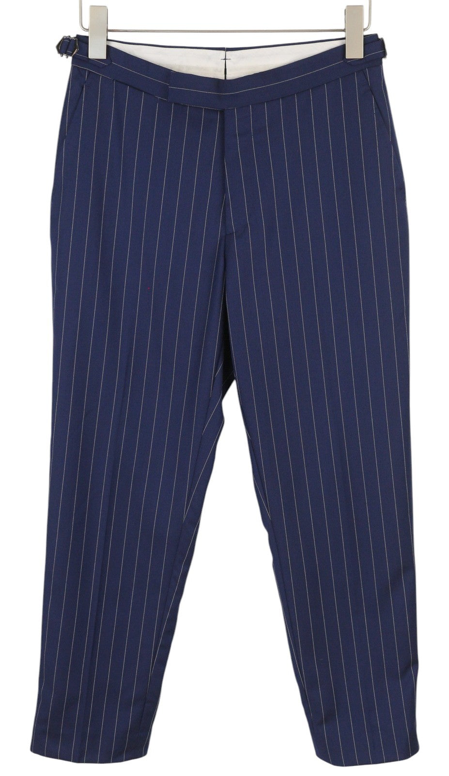 SUITSUPPLY La Spalla Brescia Men Suit UK34R UK36L Blue Wool Pinstripe 2 Piece