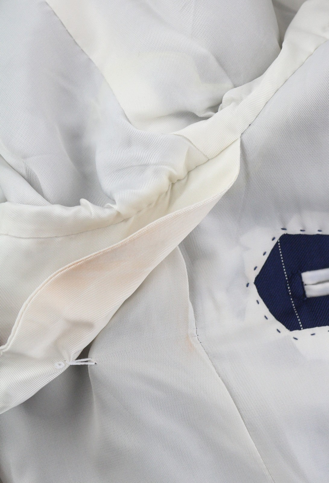 SUITSUPPLY La Spalla Brescia Men Suit UK34R UK36L Blue Wool Pinstripe 2 Piece