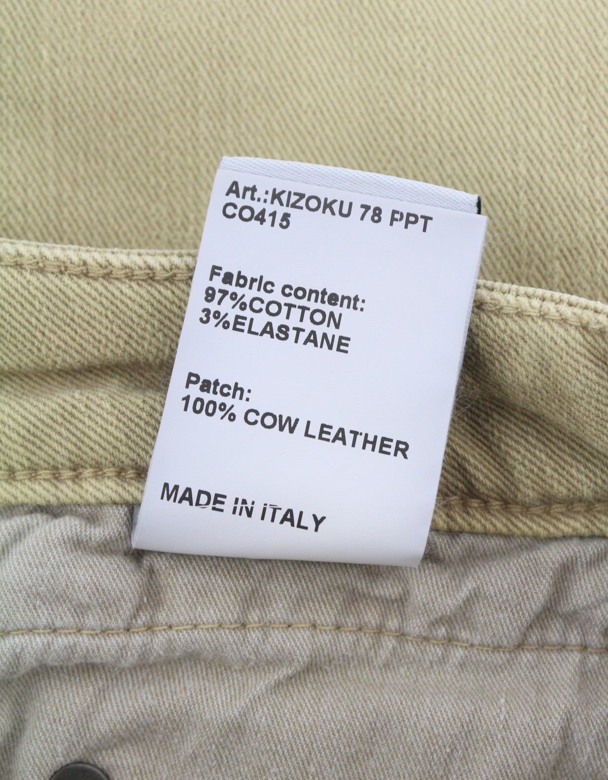 R13 Boy Straight Women Jeans 29 Khaki Stretchy Faded Casual Ankle RRP699