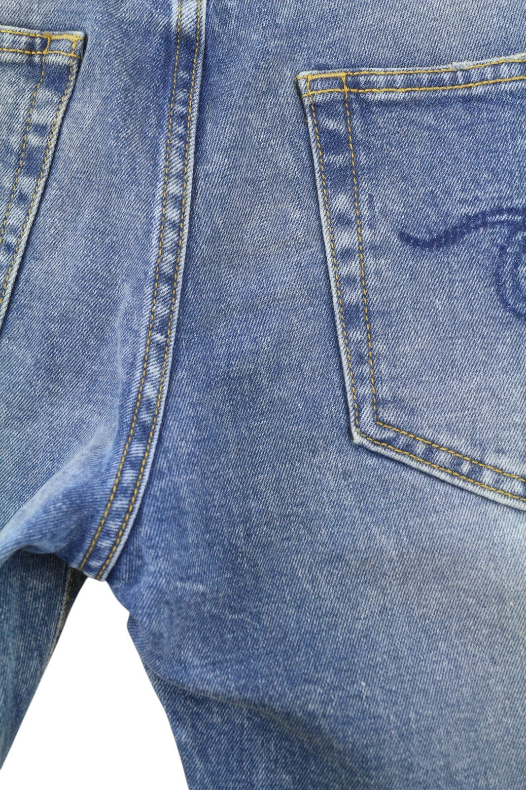 R13 Boy Straight W Rips Women Jeans 30 Jasper Stretch Faded Cropped Denim