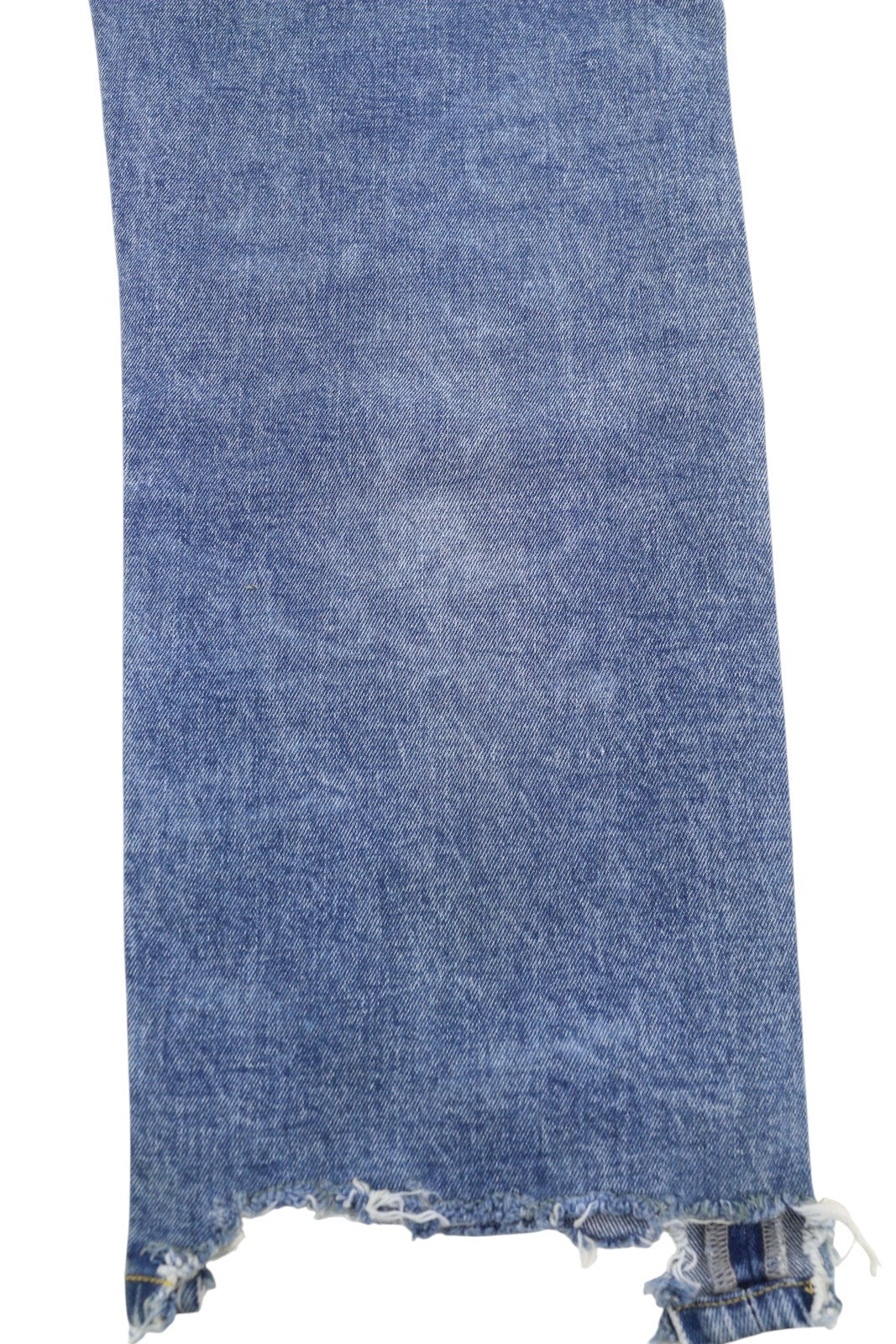 R13 Boy Straight W Rips Women Jeans 30 Jasper Stretch Faded Cropped Denim