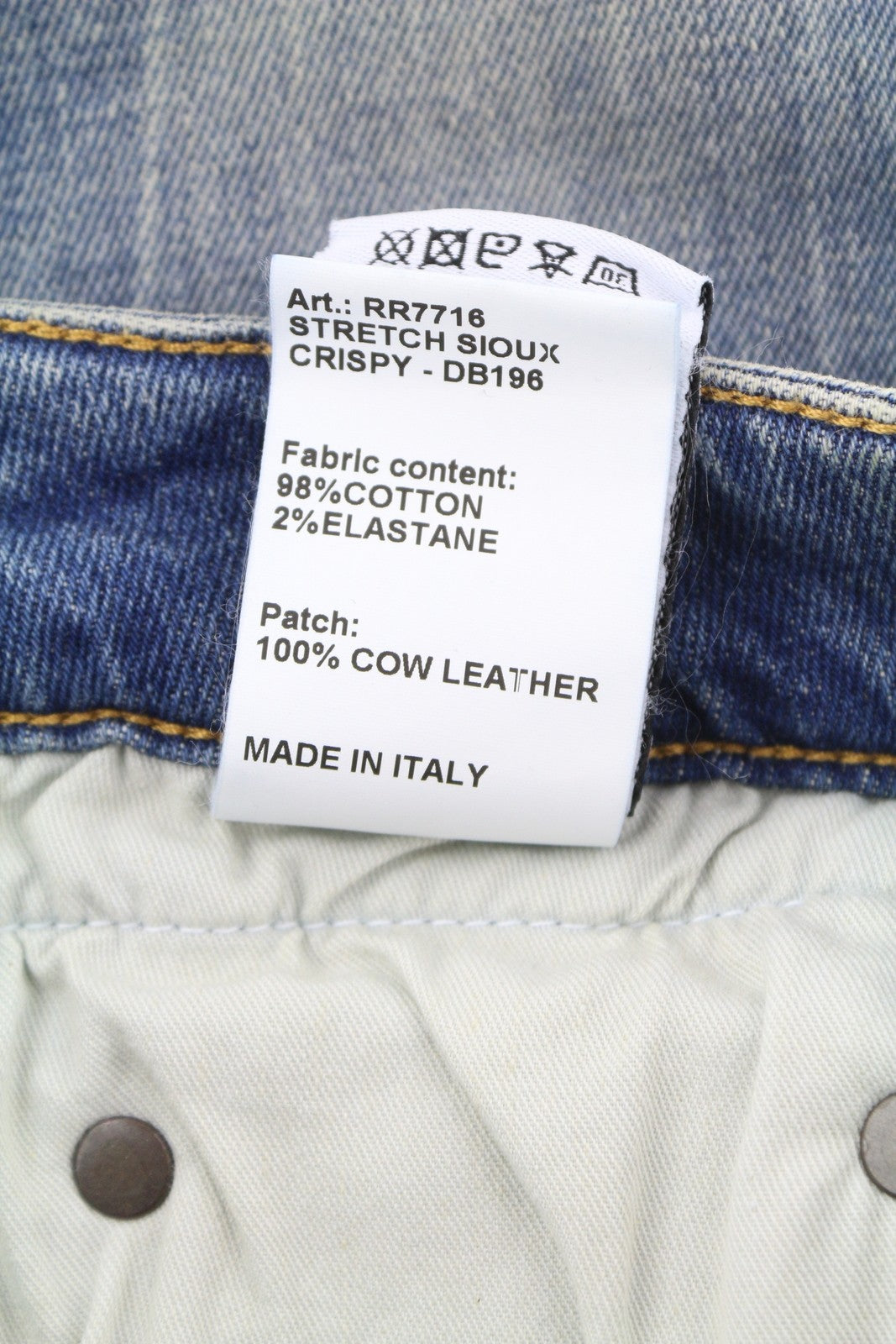 R13 Boy Straight Women Jeans 27 Kelly Stretch Washed Cropped Zip RRP645