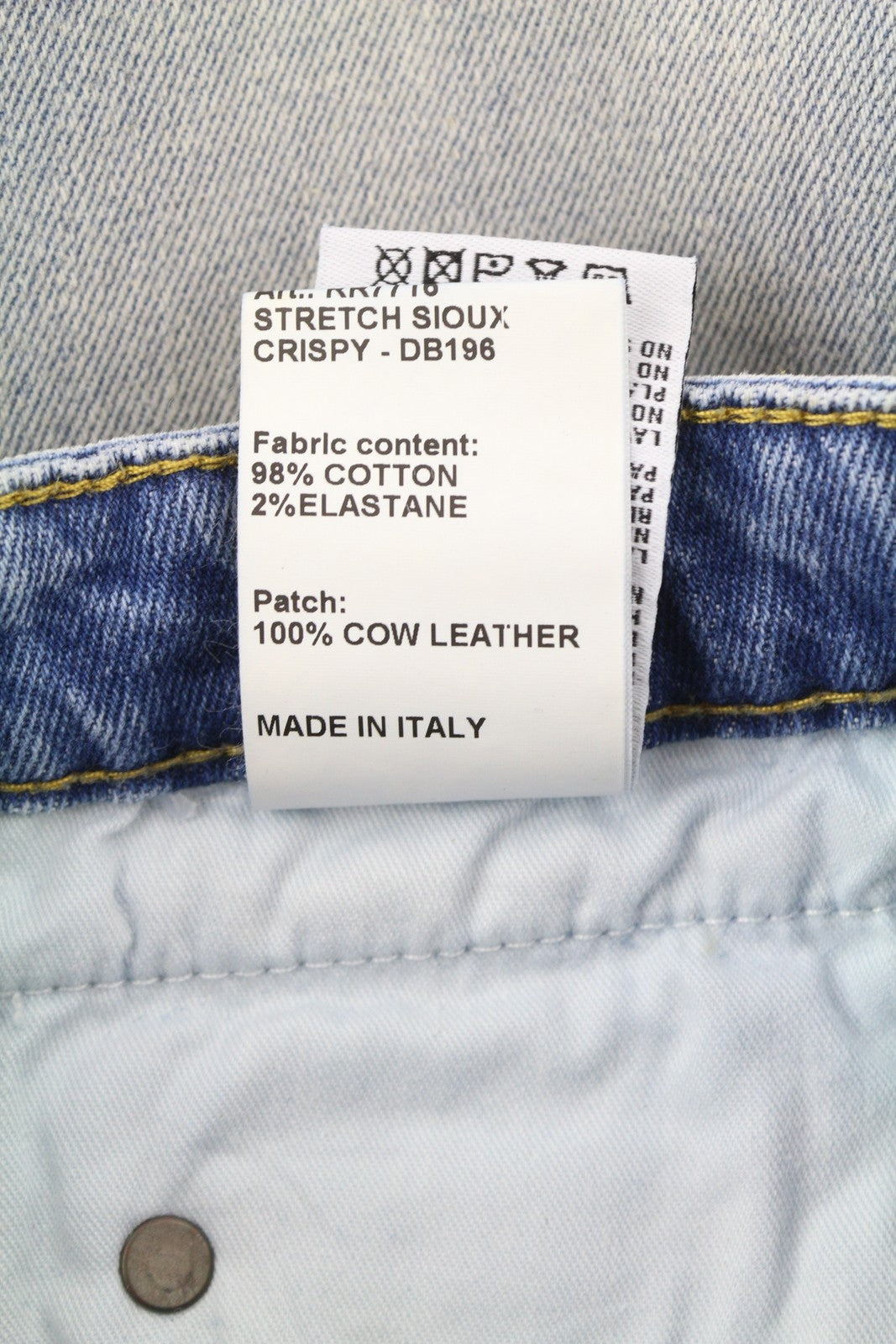 R13 Boy Skinny Women Jeans 27 Jasper Stretch Washed Faded Cropped Ankle Blue