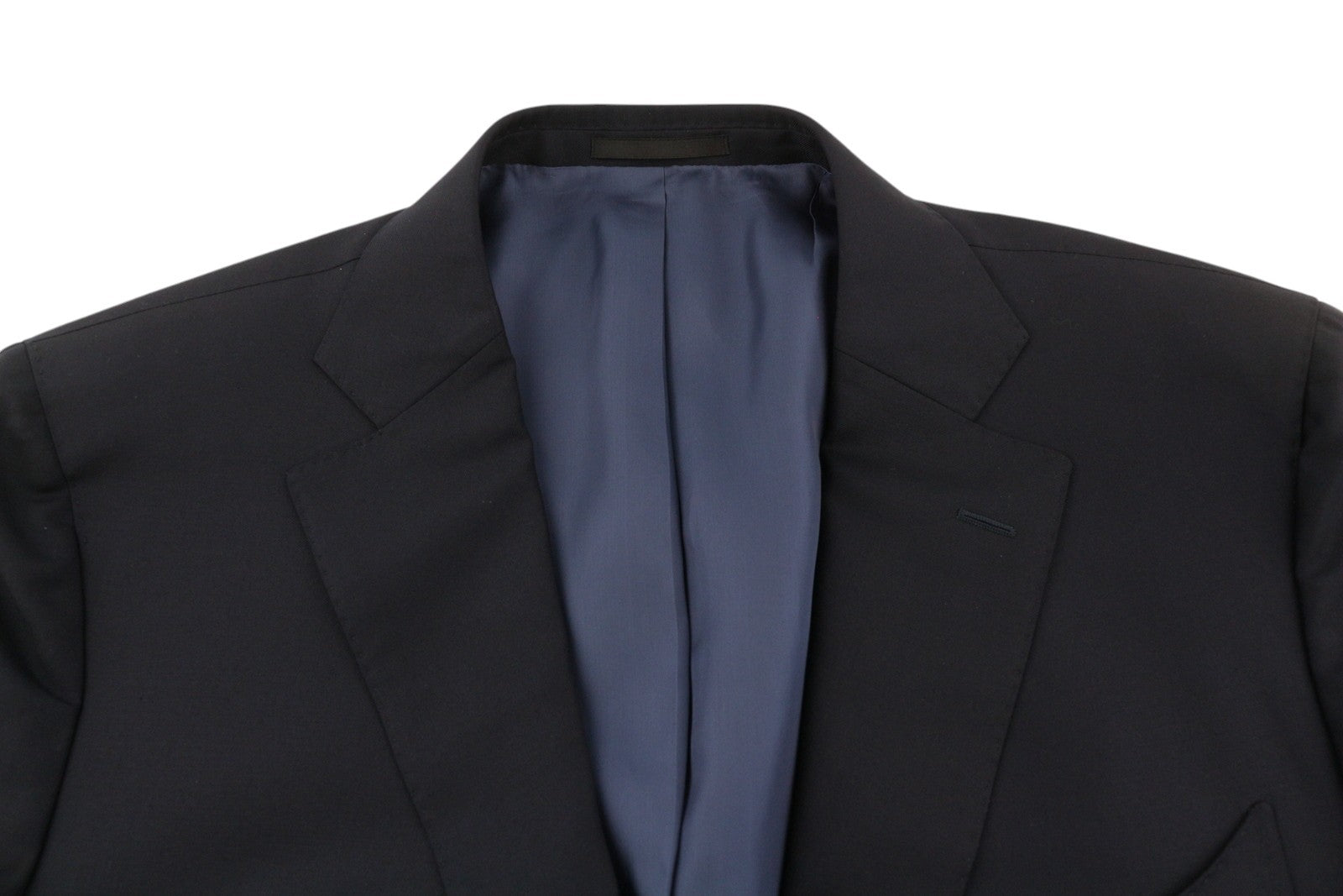 SUITSUPPLY La Spalla Single Breasted Ferrara Men Suit UK50S Blue Wool 3 Piece